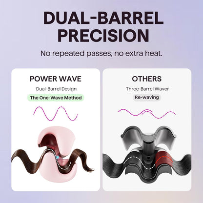 CulrerTalk Power Wave Hair Crimper