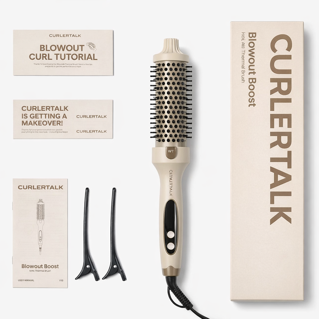 CurlerTalk ™ Instant Hair Straightener