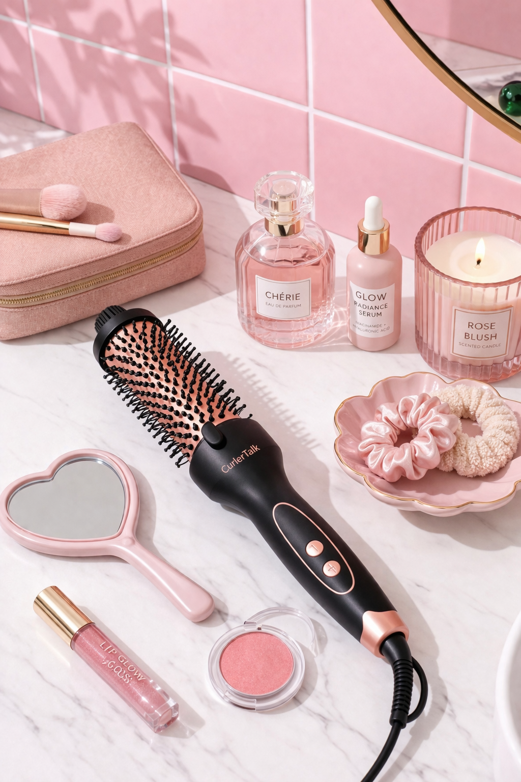 CurlerTalk ™ Instant Hair Straightener