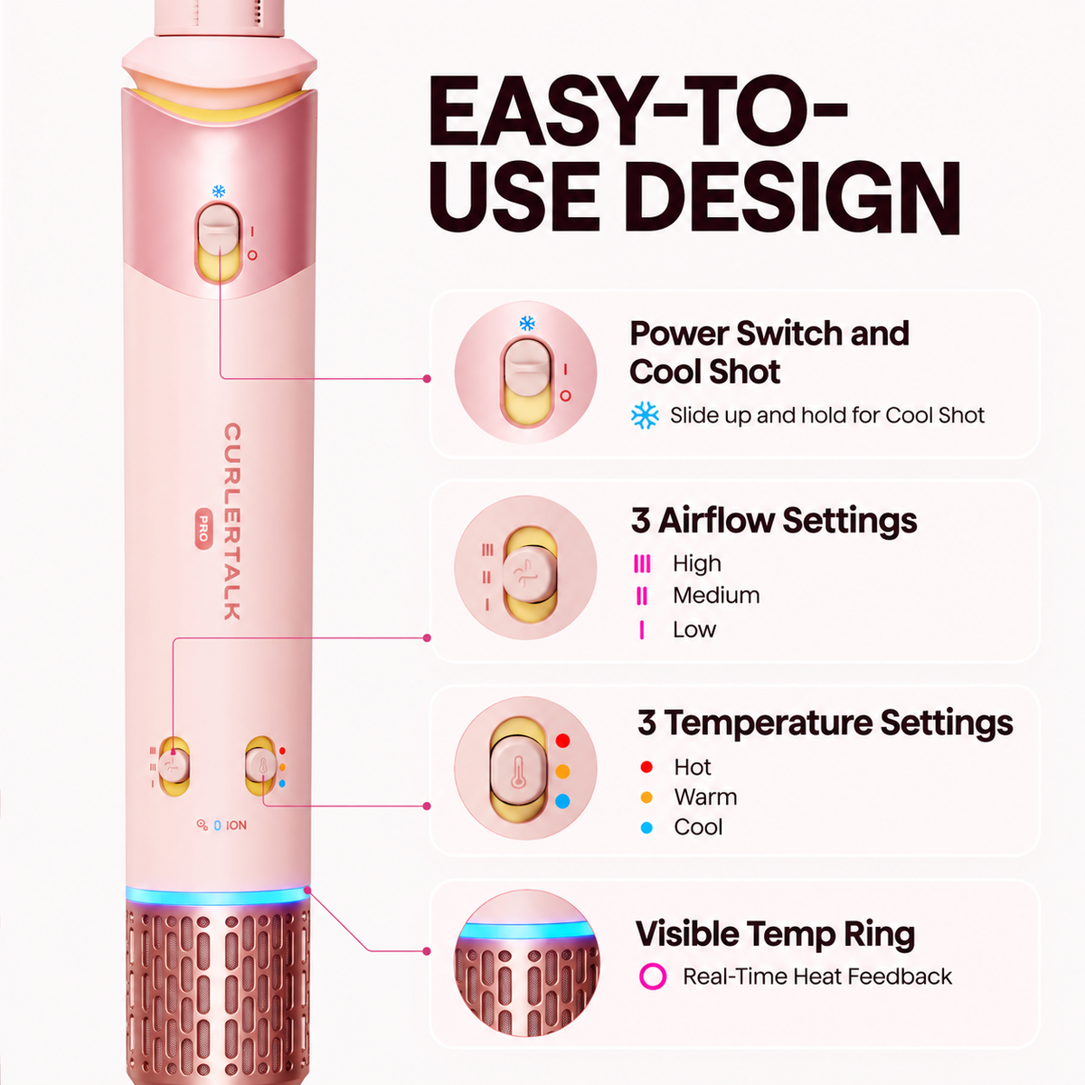 AirWave  Pro Signature Roller Air Styler Set