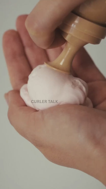 CURLER TALK Pink Mousse